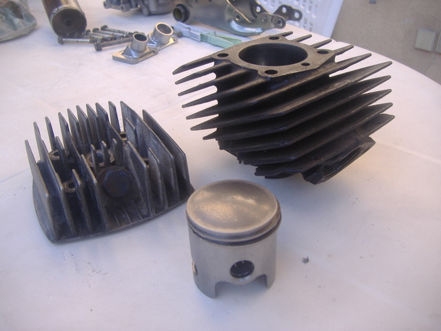 Cylindre/Piston Polini 46 Radial
