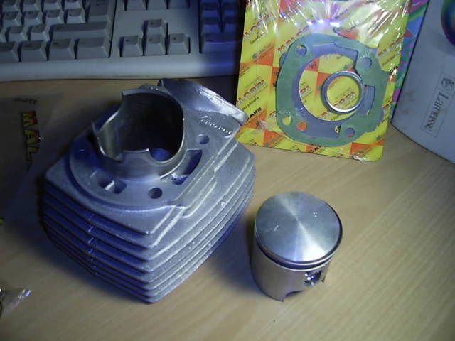 Cylindre/Piston Malossi 45,5mm
Mots-clés: malossi 45,5