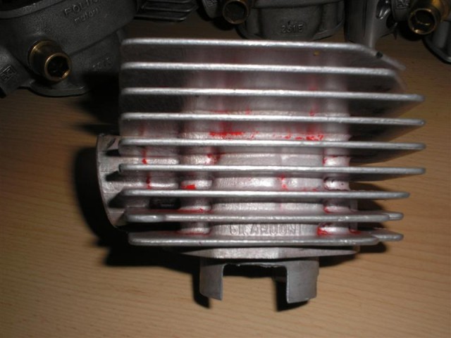 Polini 46
Polini 46 ac, échappement oval, cÃ´té vario marqué Gilardoni, pour MBK 51
