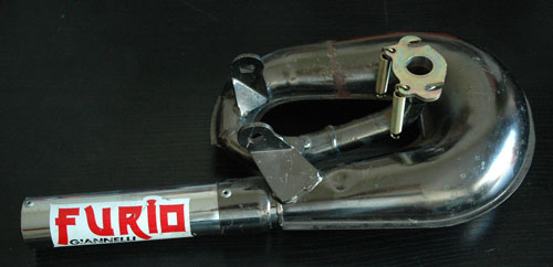 Echappement Giannelli Furio
Pot serpentin pour 103 GIANNELLI FURIO
cartouche à chicanes, assez silencieux, bon dans les bas régimes,
ideal pour un moteur d'origine!
Mots-clés: giannelli gianelli gianeli serpentin 103 