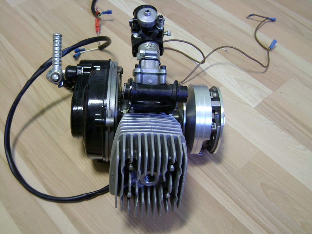 Moteur sur cadre Peugeot
