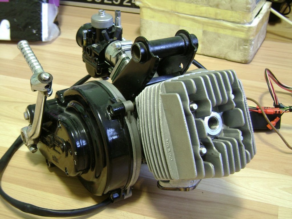 Moteur sur cadre Peugeot
